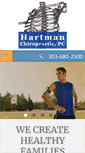 Mobile Screenshot of hartmanchiropracticpc.com